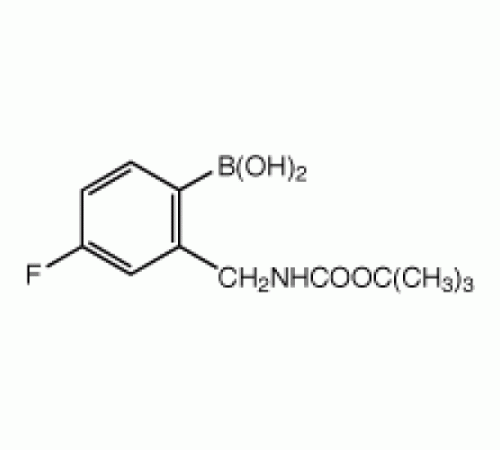 2 - (Boc-аминометил) -4-фторбензолбороновая кислота, 97%, Alfa Aesar, 1 г