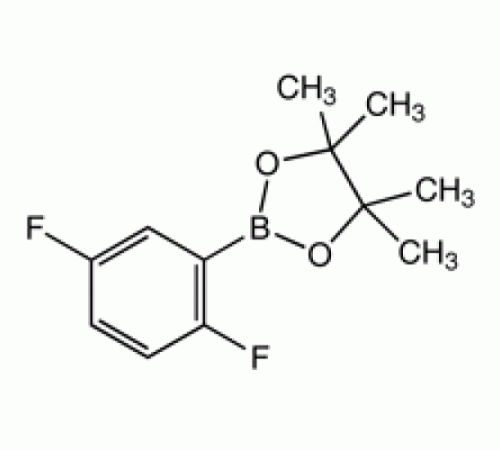2,5-Дифторбензолбороновая пинакон кислоты, 96%, Alfa Aesar, 1г