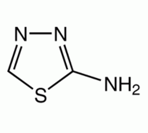 2-амино-1,3,4-тиадиазол, 97%, Acros Organics, 1г