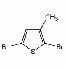 2,5-дибром-3-метилтиофен, 98%, Alfa Aesar, 25 г