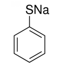 Натрия тиофенолат, 90%, Acros Organics, 10г