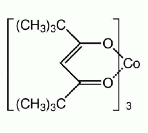 Трис (2,2,6,6-тетраметил-3,5-гептандионато) кобальта (III), 99%, 0, Alfa Aesar, 5 г