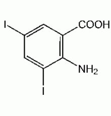 2-амино-3, 5-дииодбензойная кислота, 98 +%, Alfa Aesar, 100 г