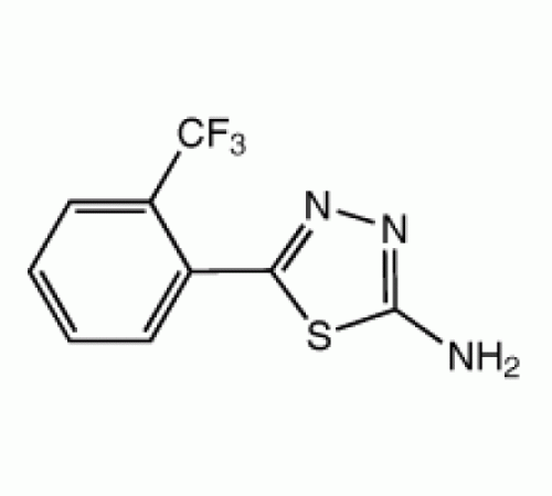 2-Амино-5- [2 - (трифторметил) фенил] -1,3,4-тиадиазол, 97%, Alfa Aesar, 1г