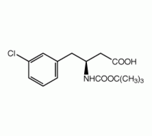 (S) -3 - (Boc-амино) -4 - (3-хлорфенил) масляная кислота, 95%, Alfa Aesar, 250 мг