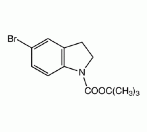 1-Вос-5-броминдолин, 97%, Alfa Aesar, 1г