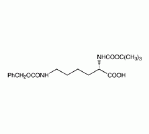 Непсилон-бензилоксикарбонил-Nalpha-Boc-L-лизин, 95%, Alfa Aesar, 10 г