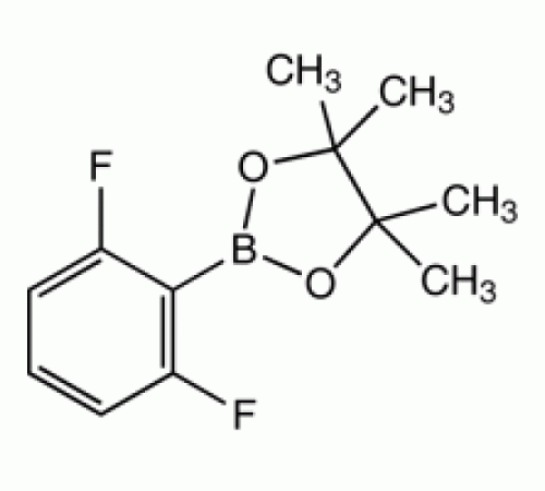 2,6-Дифторбензолбороновая пинакон кислоты, 96%, Alfa Aesar, 250 мг