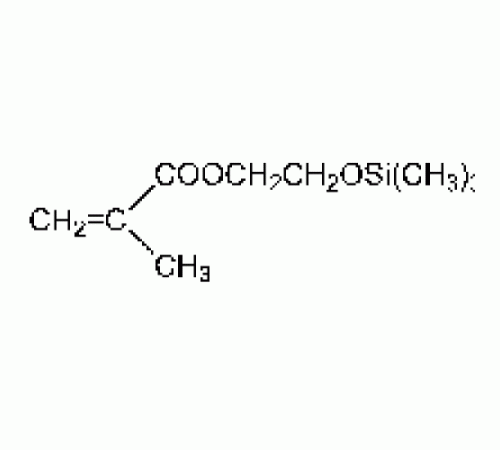 2 - (триметилсилокси) этил-метакрилат, 94%, удар. с 100ppm 4-метоксифенол, Alfa Aesar, 10г