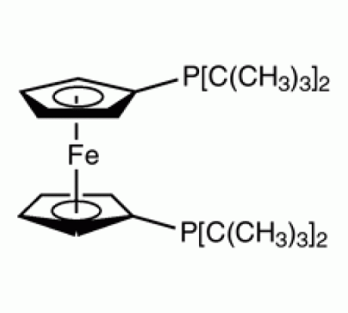 1,1 '-бис (ди-трет-бутилфосфино) ферроцен, 98%, Alfa Aesar, 2g