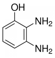 2,3-диаминофенол, 97%, Acros Organics, 1г