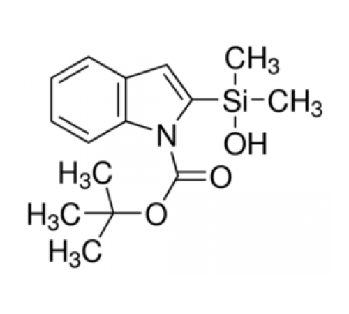 1-Вос-2-индолилдиметилсиланол, 95%, Alfa Aesar, 1г
