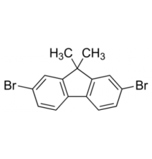 2,7-дибром-9,9-диметилфлуорен, 98%, Acros Organics, 25г