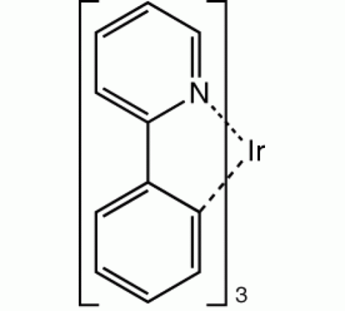 Трис (2-фенилпиридин) иридий (III), 0, Alfa Aesar, 1 г