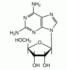 2-аминоаденозин, 97%, Alfa Aesar, 1 г