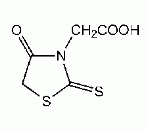 Роданина-3-уксусной кислоты, 98%, Alfa Aesar, 100 г