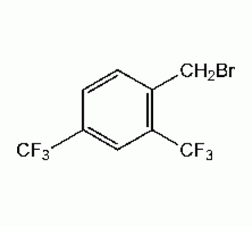 2,4-бис(трифторметил)бензил бромид, 95%, Acros Organics, 1г
