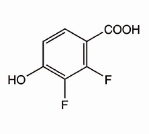 2,3-дифтор-4-гидроксибензойной кислоты, 99%, Alfa Aesar, 1г