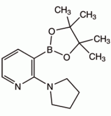 2 - (1-пирролидинил) пиридин-3-бороновой кислоты пинакон, 95%, Alfa Aesar, 250 мг
