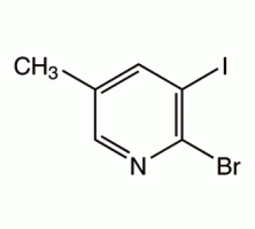 2-Бром-3-йод-5-метилпиридин, 95%, Alfa Aesar, 250 мг