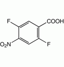 2,5-дифтор-4-нитробензойной кислоты, 97%, Alfa Aesar, 1г