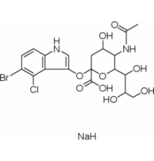 Натриевая соль 5-бром-4-хлор-3-индолил -DN-ацетилнейраминовой кислоты 90% Sigma B4666