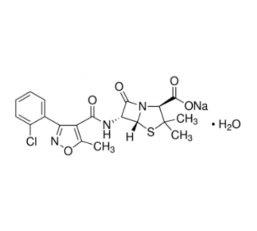 Моногидрат натриевой соли клоксациллинаβЛактамазо-резистентный антибиотик Sigma C9393