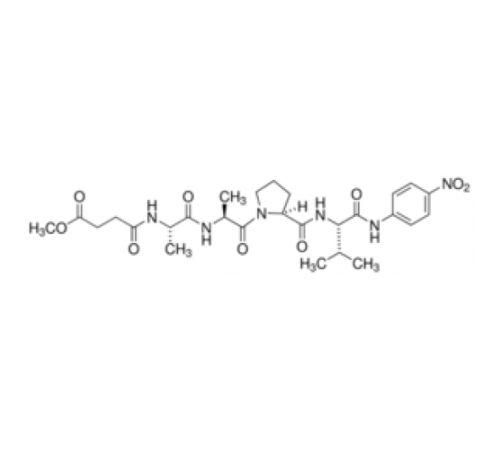 Субстрат п-нитроанилид эластазы N-метоксисукцинил-Ala-Ala-Pro-Val Sigma M4765