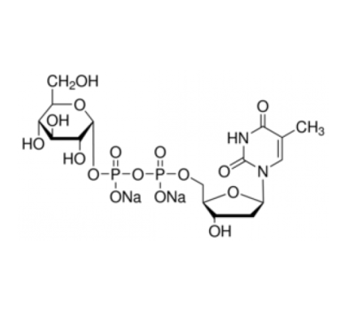 Синтетическая динатриевая соль тимидин-5'-дифосфββ D-глюкозы, 93% Sigma T9500