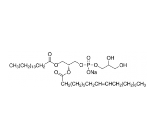 Натриевая соль 2-олеоил-1-пальмитоил-sn-глицеро-3-фосфорац- (1-глицерина) 98,0% (ТСХ) Sigma 63371