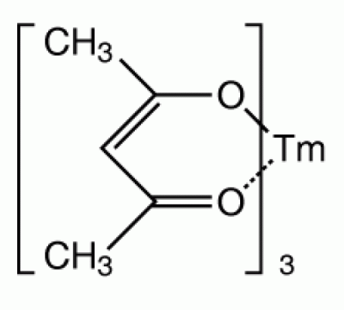 Тулий (III) 2,4-пентандионат, REacton г, 99,9% (РЭО), Alfa Aesar, 1 г