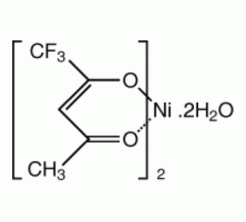 Никель (II) 1,1,1-трифтор-2, 4-пентандионат дигидрат, Alfa Aesar, 1г