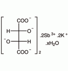 Тартрат сурьмы гидрат калия, 98%, Alfa Aesar, 2500г