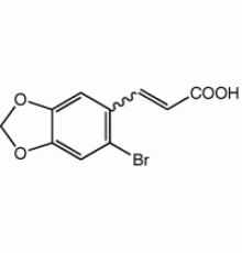 2-Бром-4,5-метилендиоксициннамовая кислота, 97%, Alfa Aesar, 1 г