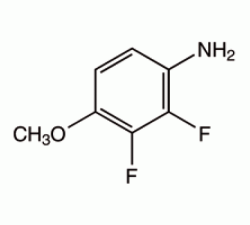 2,3-дифтор-4-метоксианилина, 97%, Alfa Aesar, 1г