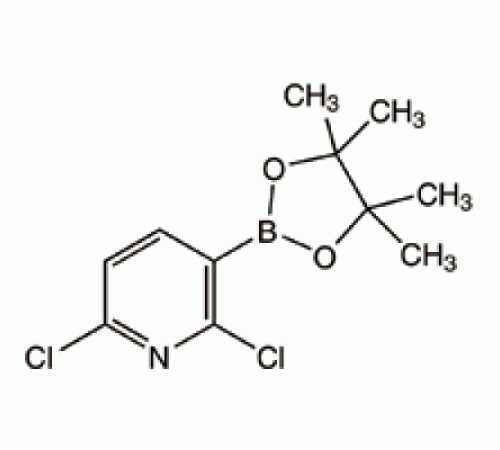 2,6-дихлорпиридин-3-бороновой кислоты пинакон, 95%, Alfa Aesar, 1г