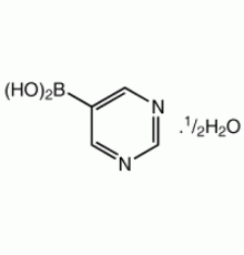 Пиримидин-5-бороновой кислоты полугидрат, 97%, Alfa Aesar, 10 г