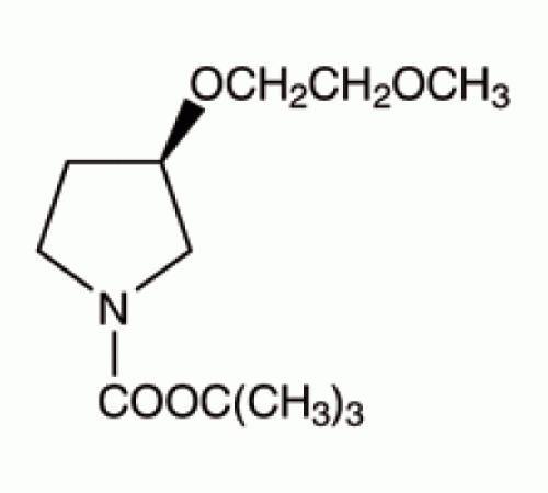 1-Boc- (R) -3 - (2-метоксиэтокси) пирролидин, 95%, Alfa Aesar, 250 мг