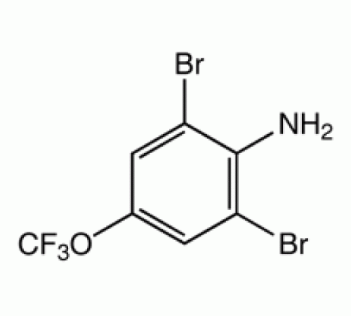 2,6-дибром-4- (трифторметокси) анилин, 97%, Alfa Aesar, 1г
