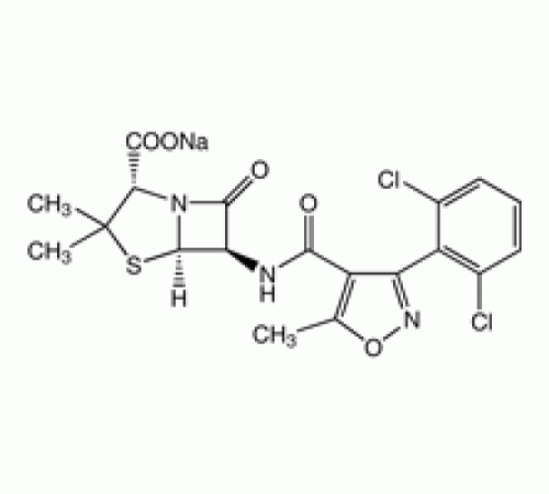 Моногидрат натриевой соли диклоксациллина Sigma D9016