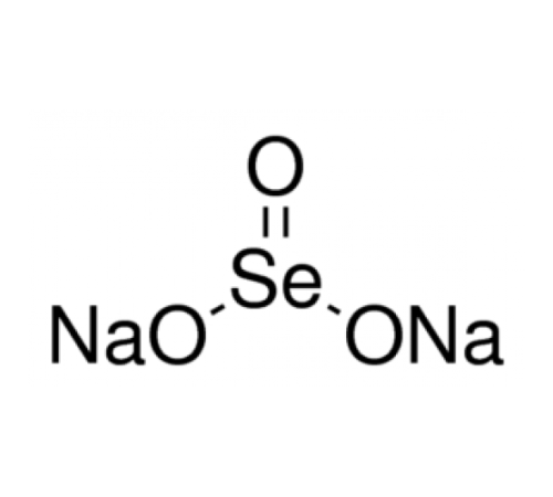 Натрия селенит, 44-46% Se, безводн., Acros Organics, 25г