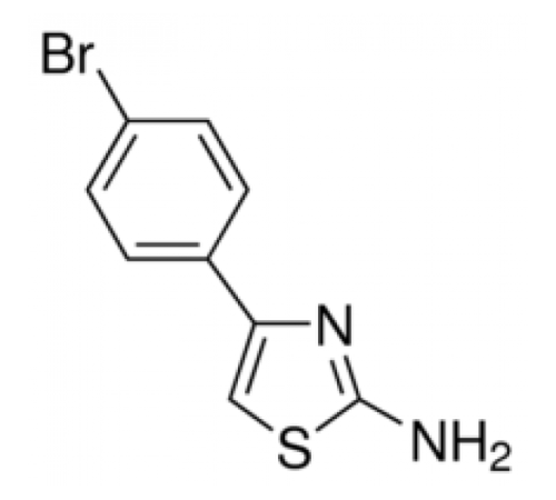 2-Амино-4- (4-бромфенил) тиазол, 97%, Alfa Aesar, 25 г
