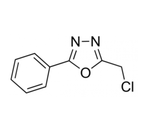 2-(хлорметил)-5-фенил-1,3,4-оксадиaзол, 97%, Acros Organics, 1г