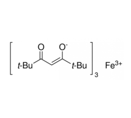 Трис (2,2,6,6-тетраметил-3,5-гептандионато) железо (III), перекристаллизовывают, 99,9% (металлы основа), Alfa Aesar, 25г