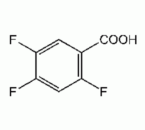 2,4,5-трифторбензойной кислоты, 98%, Alfa Aesar, 25 г