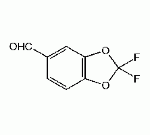 2,2-дифтор-1, 3-бензодиоксол-5-карбоксальдегида, 97%, Alfa Aesar, 5 г
