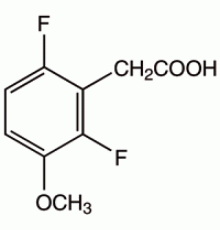 2,6-дифтор-3-метоксифенилуксусной кислоты, 97%, Alfa Aesar, 250 мг