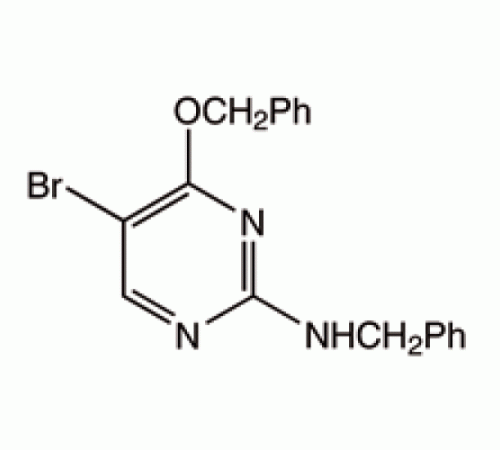 2-бензиламино-4-бензилокси-5-бромпиримидина, 95%, Alfa Aesar, 1г