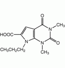 1,3-диметил-2,4-диоксо-7-н-пропил-2, 3,4,7-тетрагидро-пирроло [2,3-D] пиримидин-6-карбоновой кислоты, 96%, Alfa Aesar, 250 мг