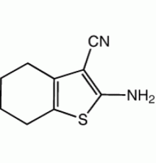 2-Амино-4,5,6,7-тетрагидро-бензо [b] тиофен-3-карбонитрил, 97%, Alfa Aesar, 10 г
